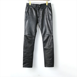 UNUSED 15SS Cow leather pants