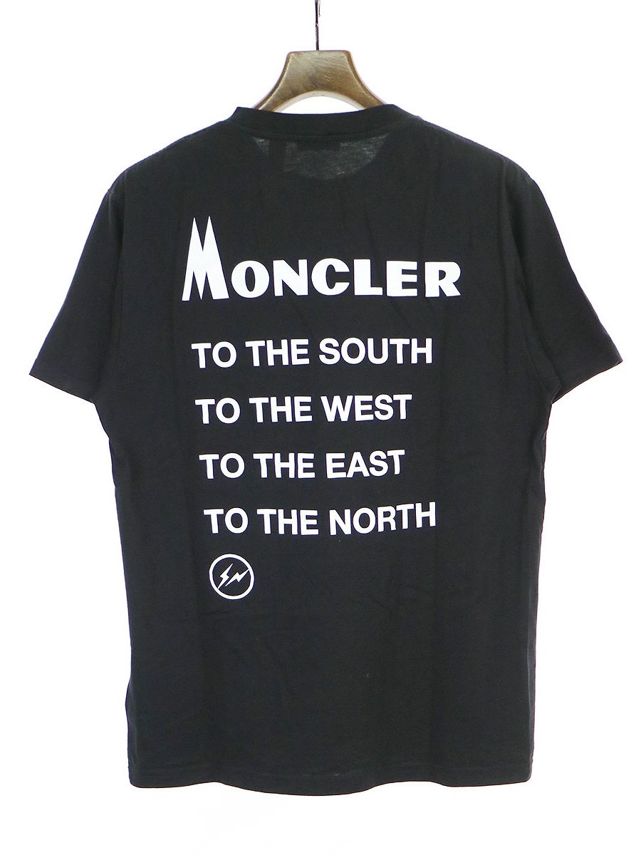 MONCLER GENIUS 18AW FRAGMENT HIROSHI FUJIWARA バックプリントTシャツ