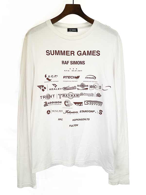 RAF SIMONS “SUMMER GAMES ”スウェット smcint.com