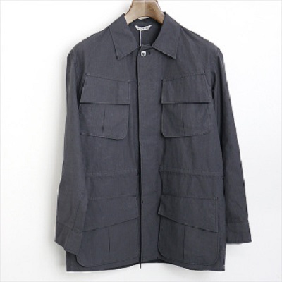 AURALEE 16SS Washed Finx Ripstop Fatigue Jacket