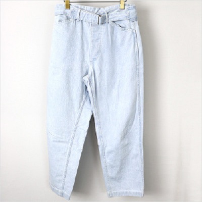 COMOLI 16SS Belted Denim Pants