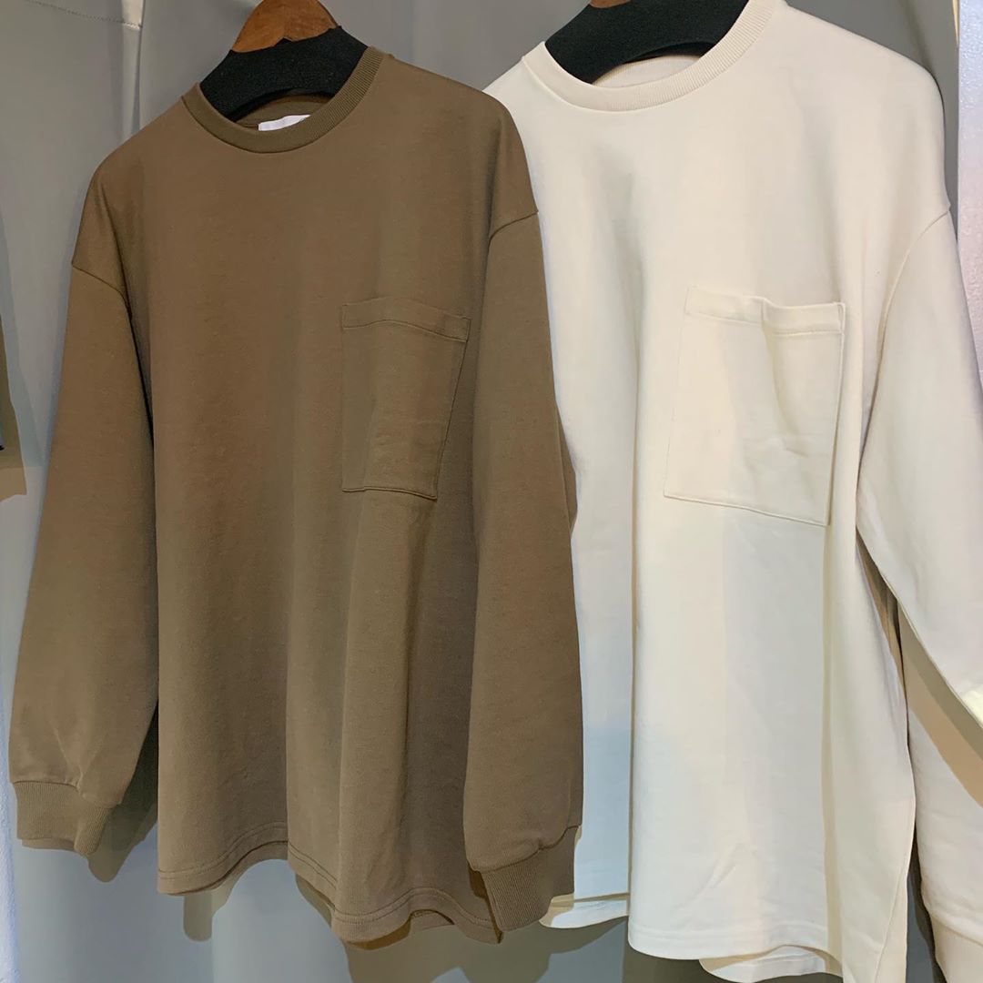 Graphpaper 19AW Heavy Weight L/S Oversized Tee