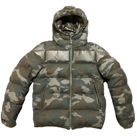 MONCLER 15AW ERAULT カモフラ柄ダウンジャケット