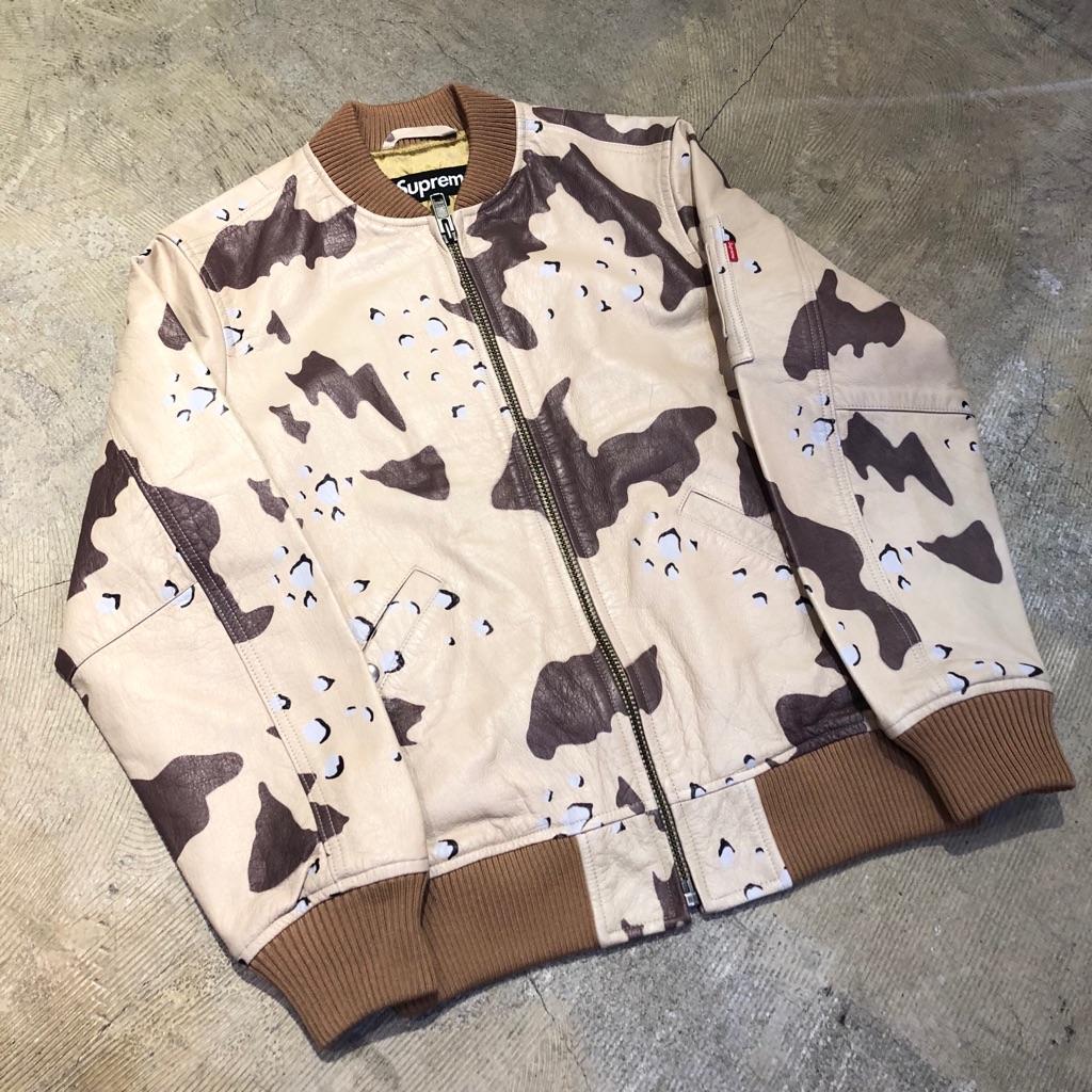 Supreme 17SS dessert camo ma-1