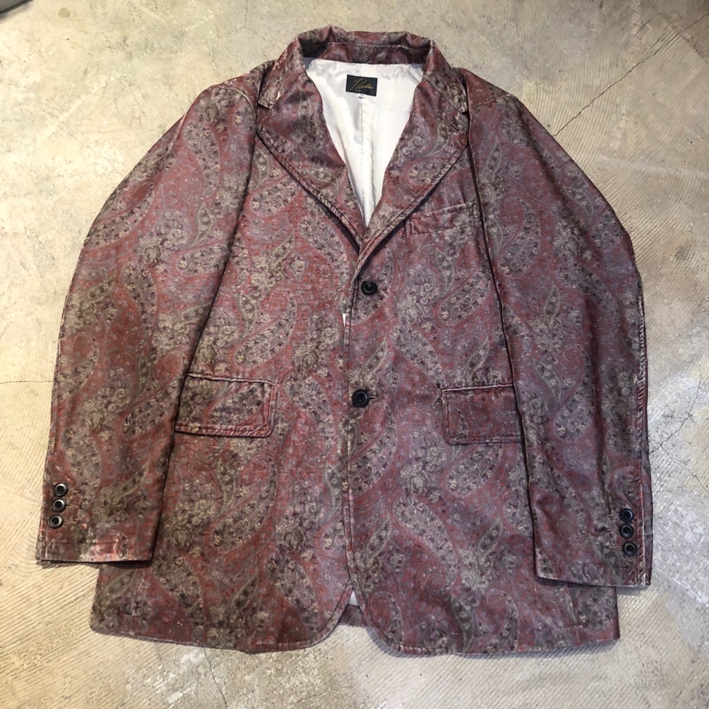 Needles 19SS 2B Jacket - R/Poly Velvet