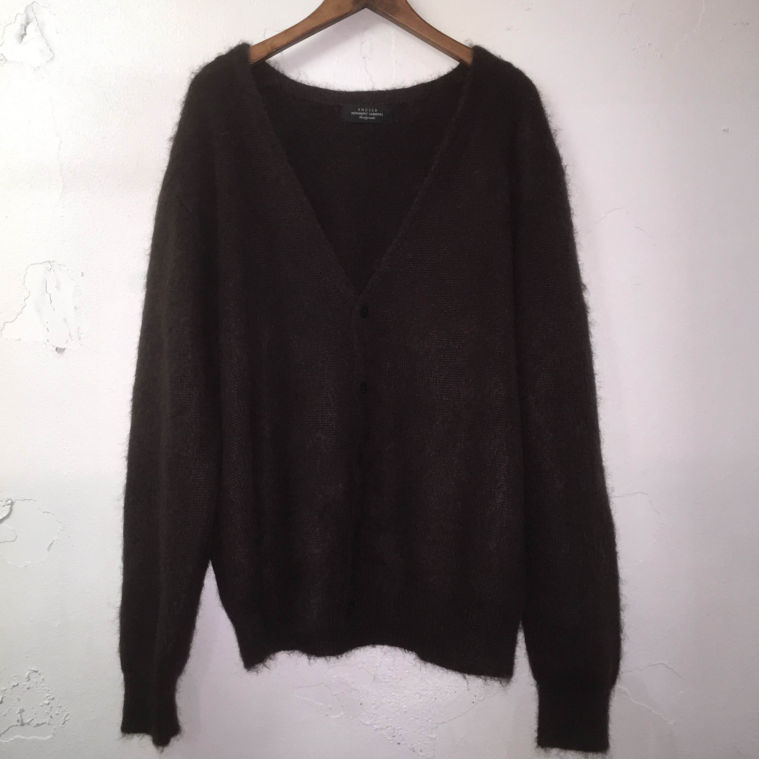 UNUSED 16AW MOHAIR KNIT CARDIGAN 3