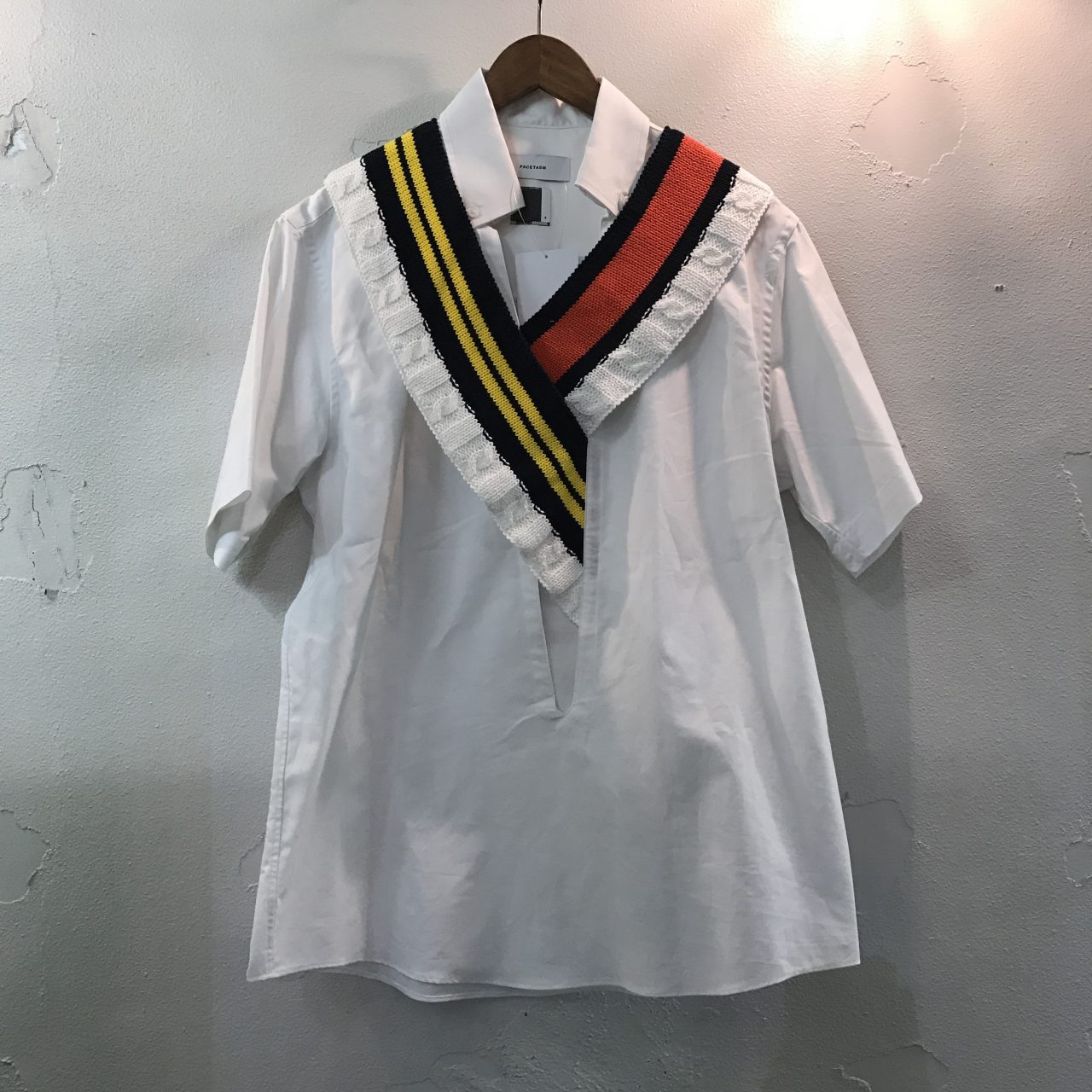 FACETASM 17SS COLLEGE SHORT SLEEVE SHIRT