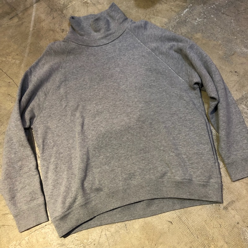 Graphpaper × LOOPWHEELER 17AW HIGH NECK SWEAT PULLOVER