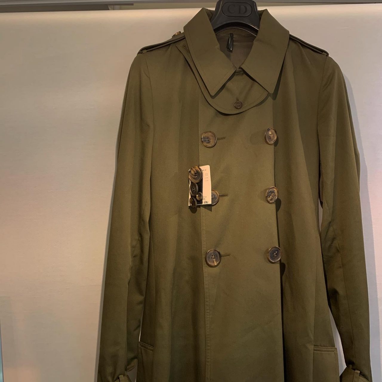 Dior HOMME 07SS LOOK7 Trench Coat