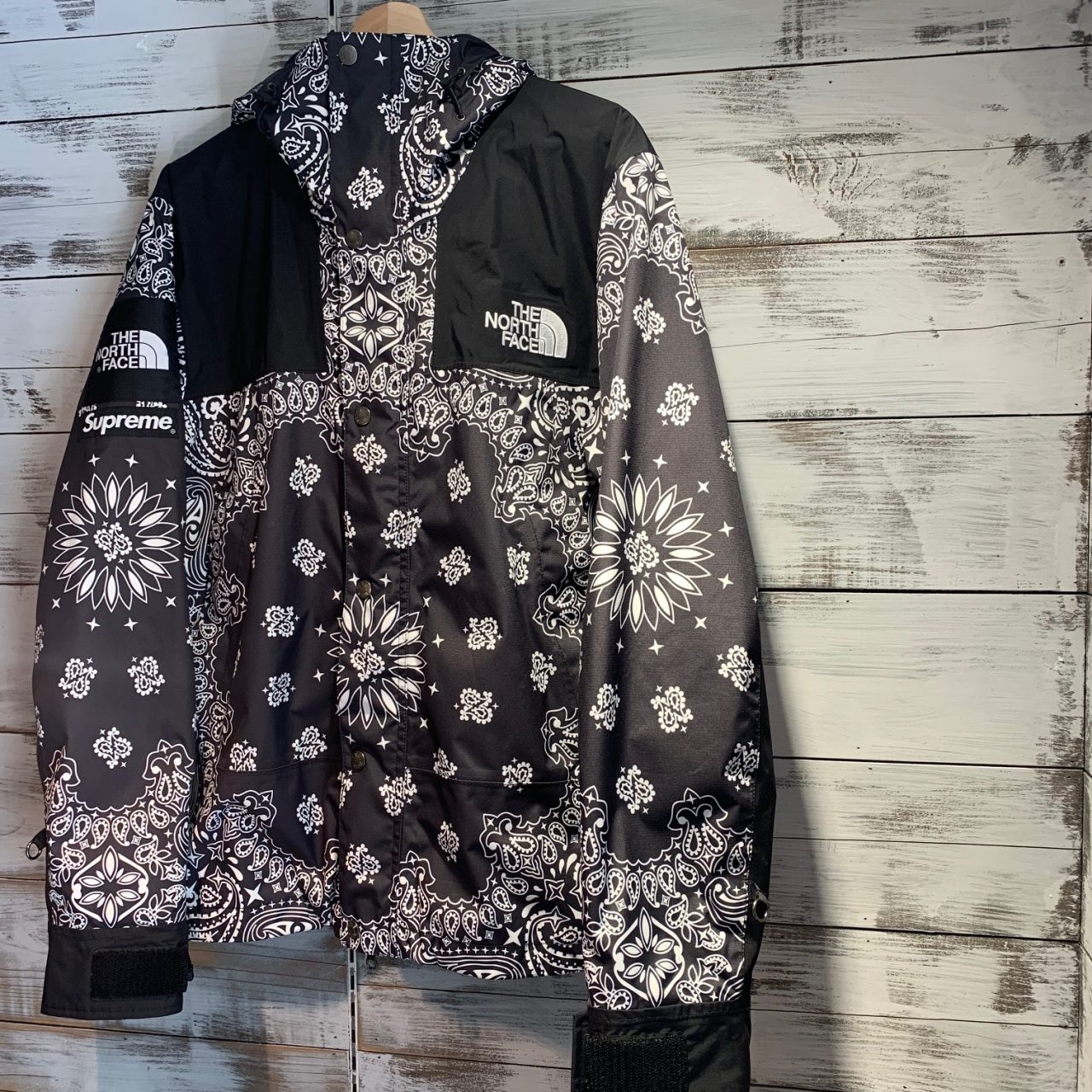 SUPREME×THE NORTH FACE 14AW Bandana Mountain Parka