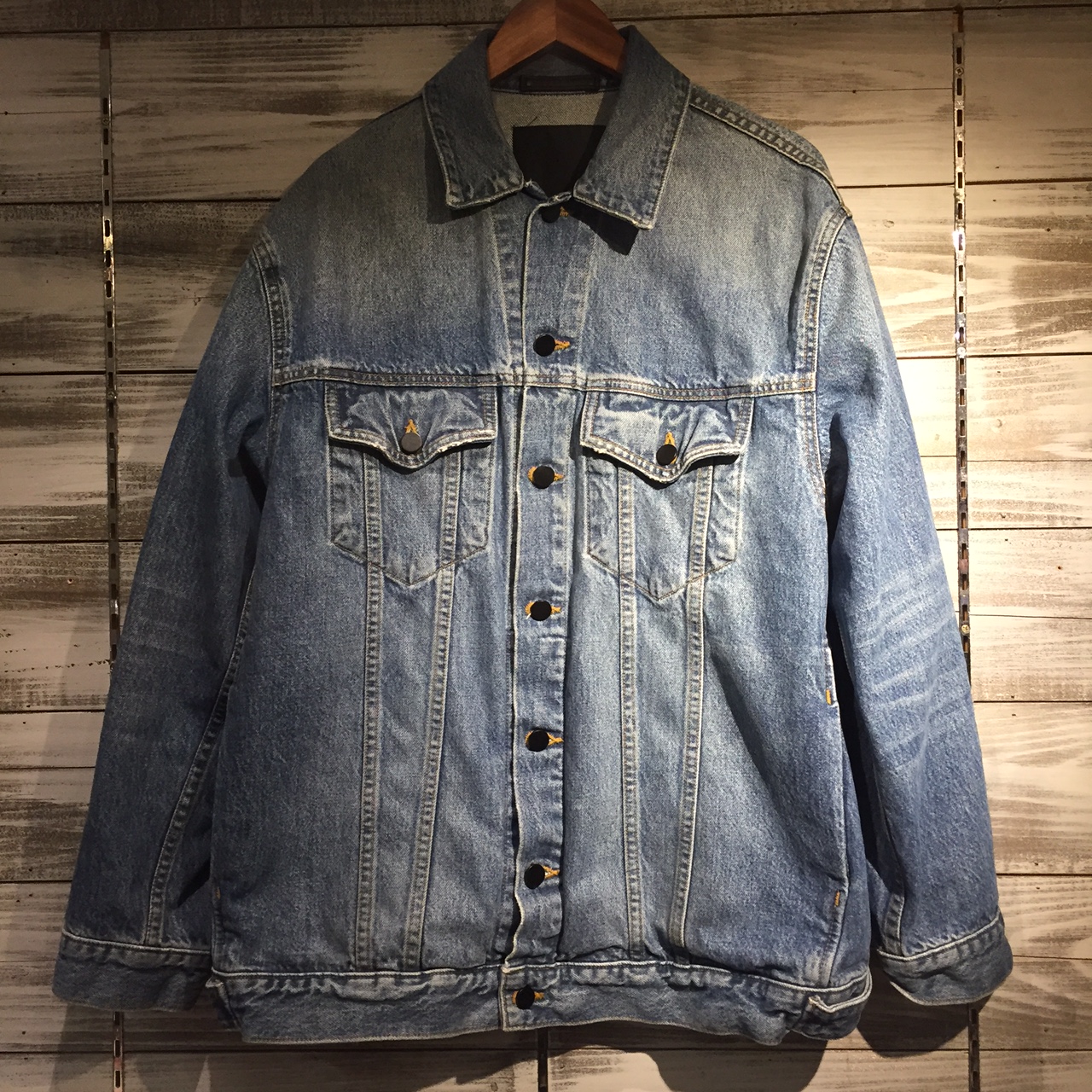 Alexander Wang 16AW DAZE OVERSIZED DENIM JACKET