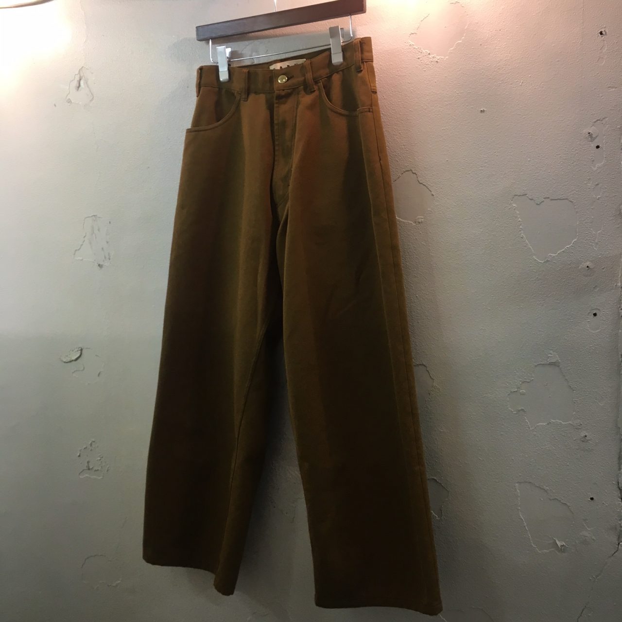 MARNI 18SS Cotton Wide Trousers