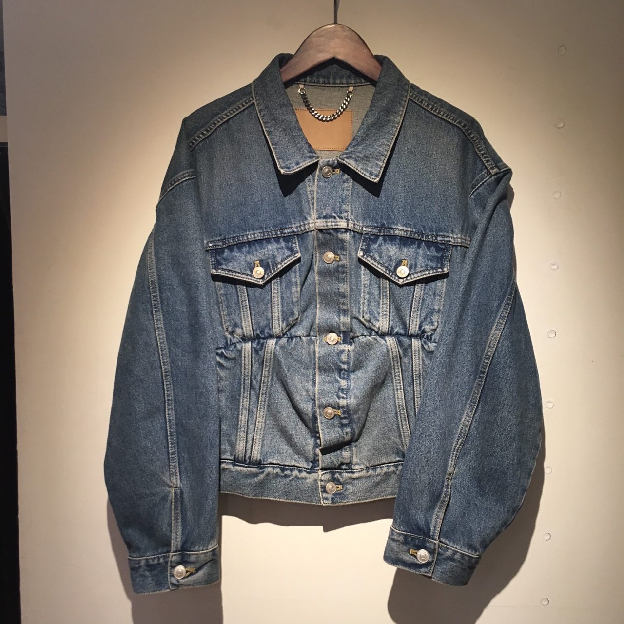 BALENCIAGA 16AW SWING DENIM JACKET