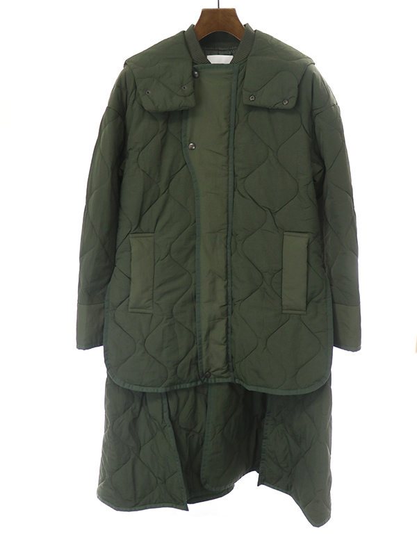 アンスリード 22AW LAYERED LIKE QUILTING CT レイヤードライクキルティングコート買取金額14,000円 | ブランド服  買取の専門店 モードスケープ